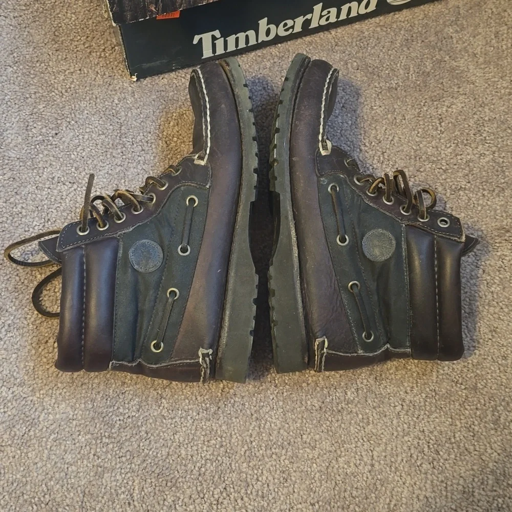 Timberland Ultra Lite Chukka Oil Brown Hiking Boots sz 7.5 IOB